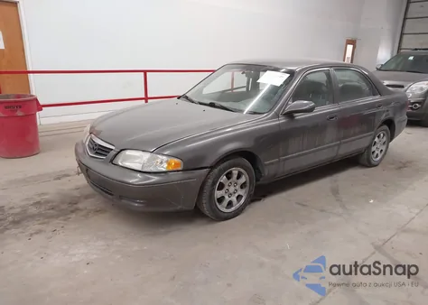 2000 Mazda 626 Es/Lx из США, поврежденный, VIN 1YVGF22C9Y5105113